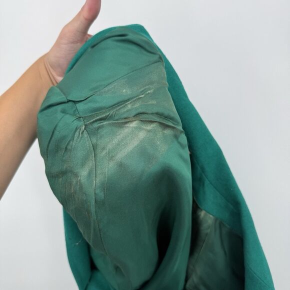 Pendleton Vintage Green Wool Blazer Made in USA Business Size 12 - Picture 11 of 12